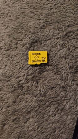 SanDisk Nintendo Switch 256gb micro SD card