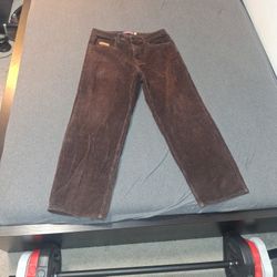 Brown Corduroy Empyres Size 32/32
