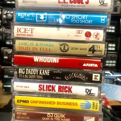 Cassettes Rap Hip Hop