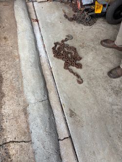 Heavy Duty Tow Chain with Hooks