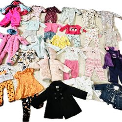 36 Piece Winter Lot Bundle 18 Month Girl Clothes