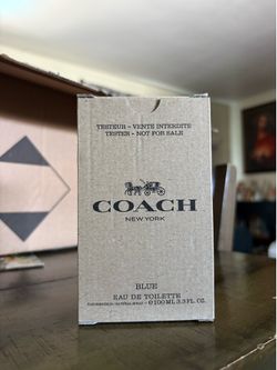 Coach Blue 3.4 Oz   (TESTER)