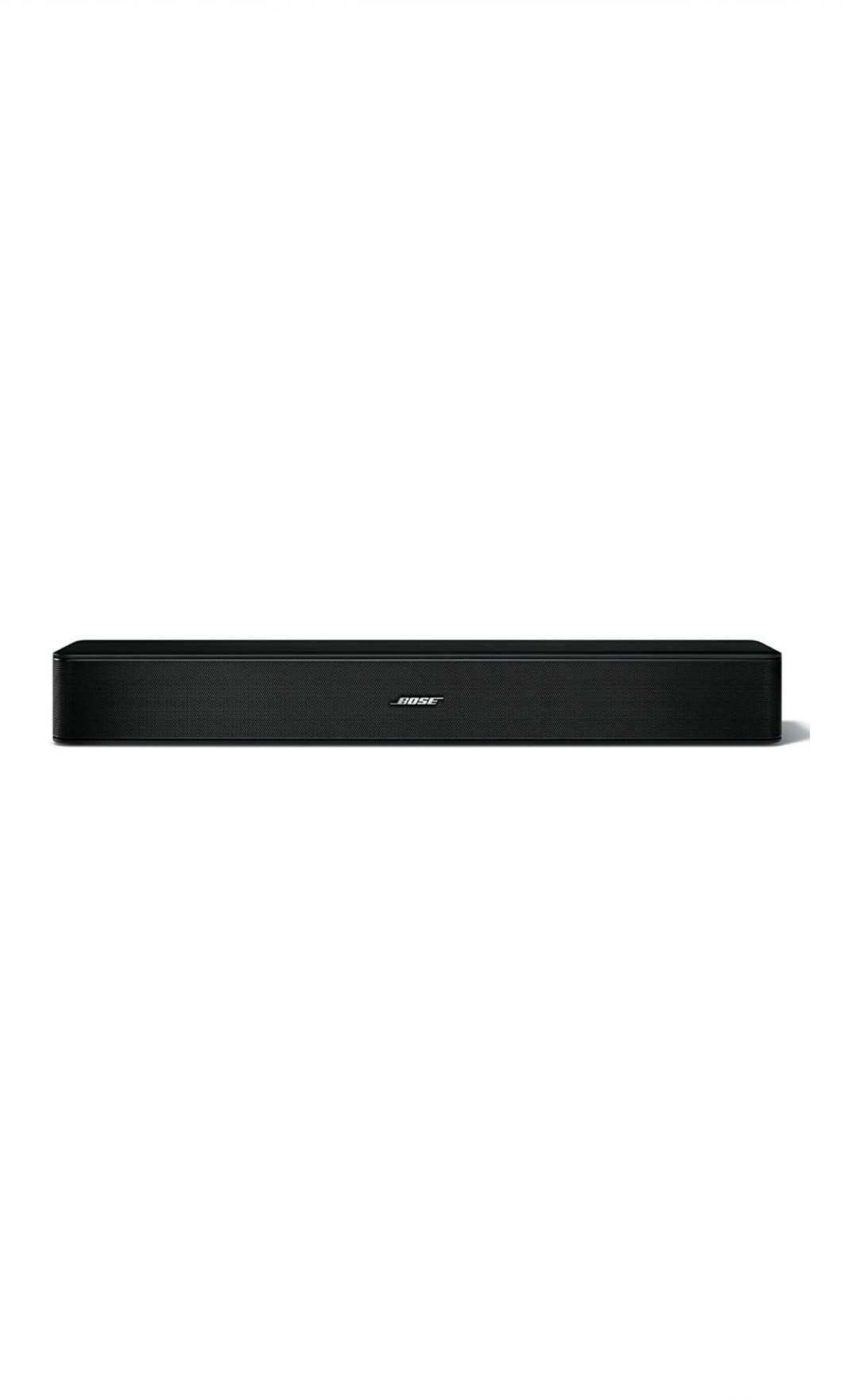 Bose Solo 5 TV Soundbar Sound System with Universal Remote Control, Black