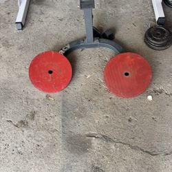 2x50 Lbs Standard Size Weight Plates