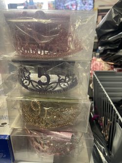 I Have Birthday Crowns With Sashes Of All Ages $5 Each