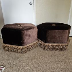 Vintage Ottomans