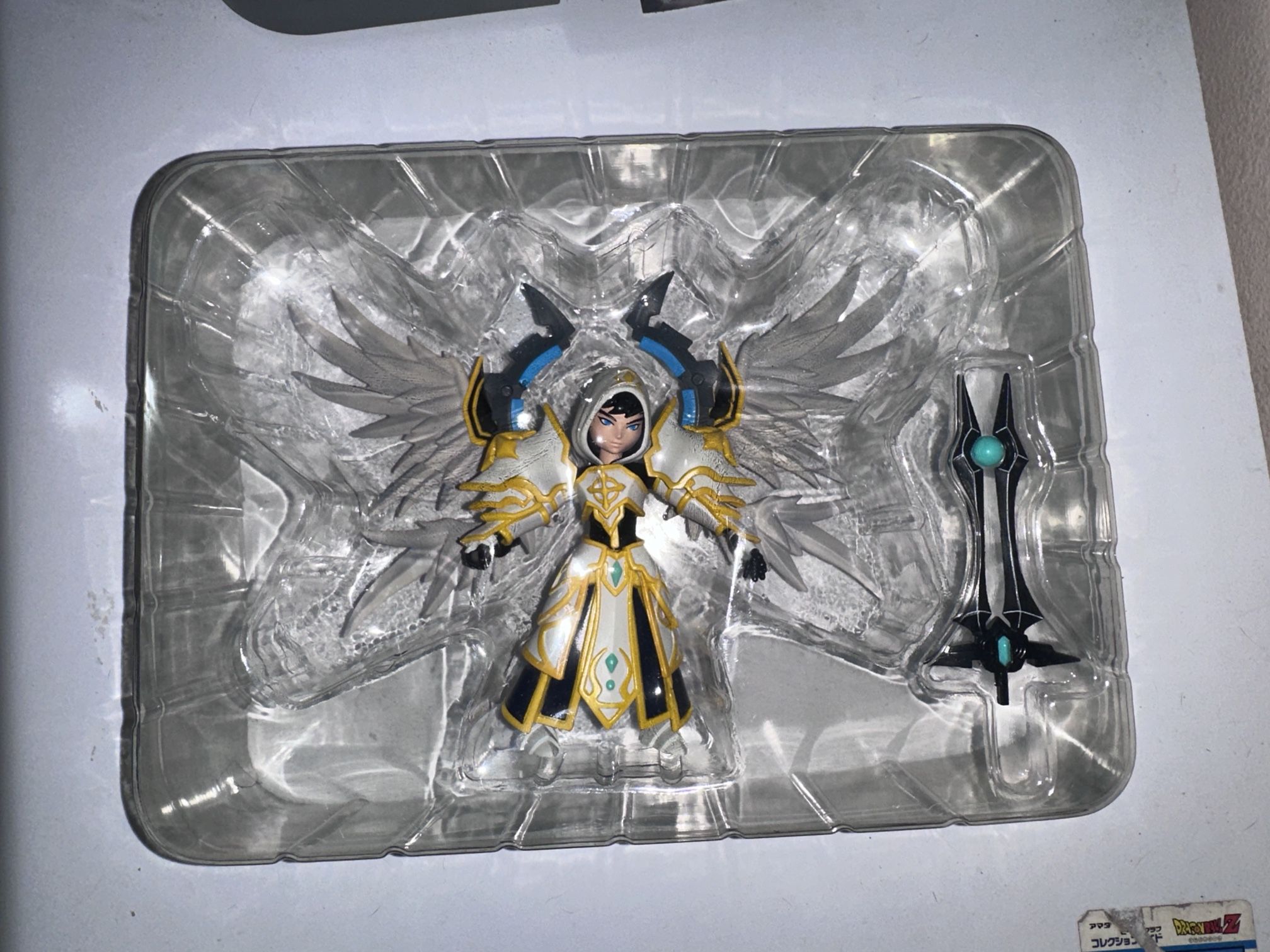 RARE Com2uS Corp Summoners War Light Archangel Artamiel Action Figure 2016 Toy