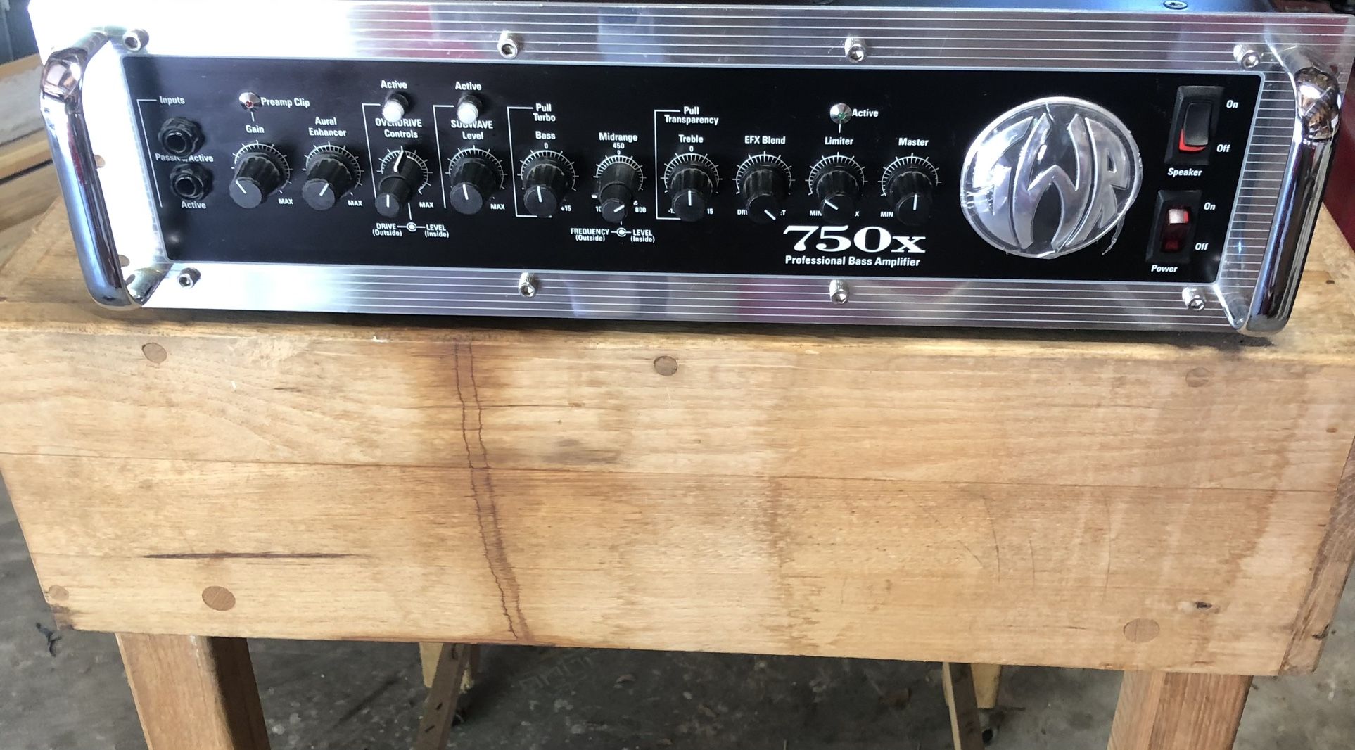SWR Bass Amp 750X