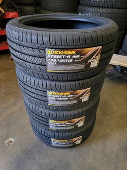 235 45 18 NEW TIRES CAMRY AVALON ALTIMA ACCORD ACURA LEXUS KIA MALIBU IMPALA