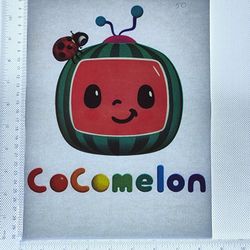 Iron On Heat Transfer  Good For T-shirts Sweaters Jackets T Shirt Design Size Is About 8x8 Cocomelon #50