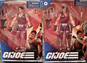G.i. Joe Classified Series Tomax & Xamot Paoli Action Figures (lot Of 2)