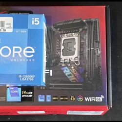 Asus Rog Strix b760-I & Intel i5 12600k CPU 