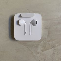 Apple Earbuds with Lightning Connection works with iPhone & iPad