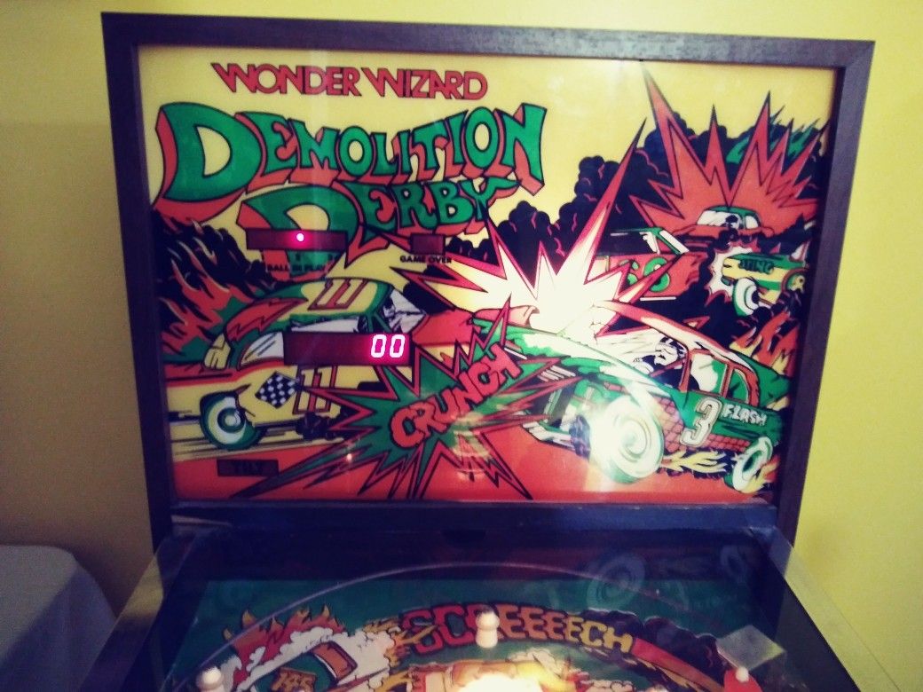 Wonder wizard pinball game