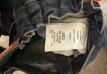 Jeans para niño talla 4