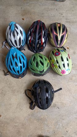 Used Bicycle Helmets