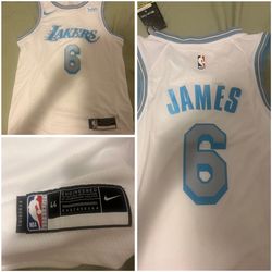 Lakers LeBron James White 2020/21 Jersey