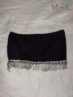 NEW black Zara top size M-L