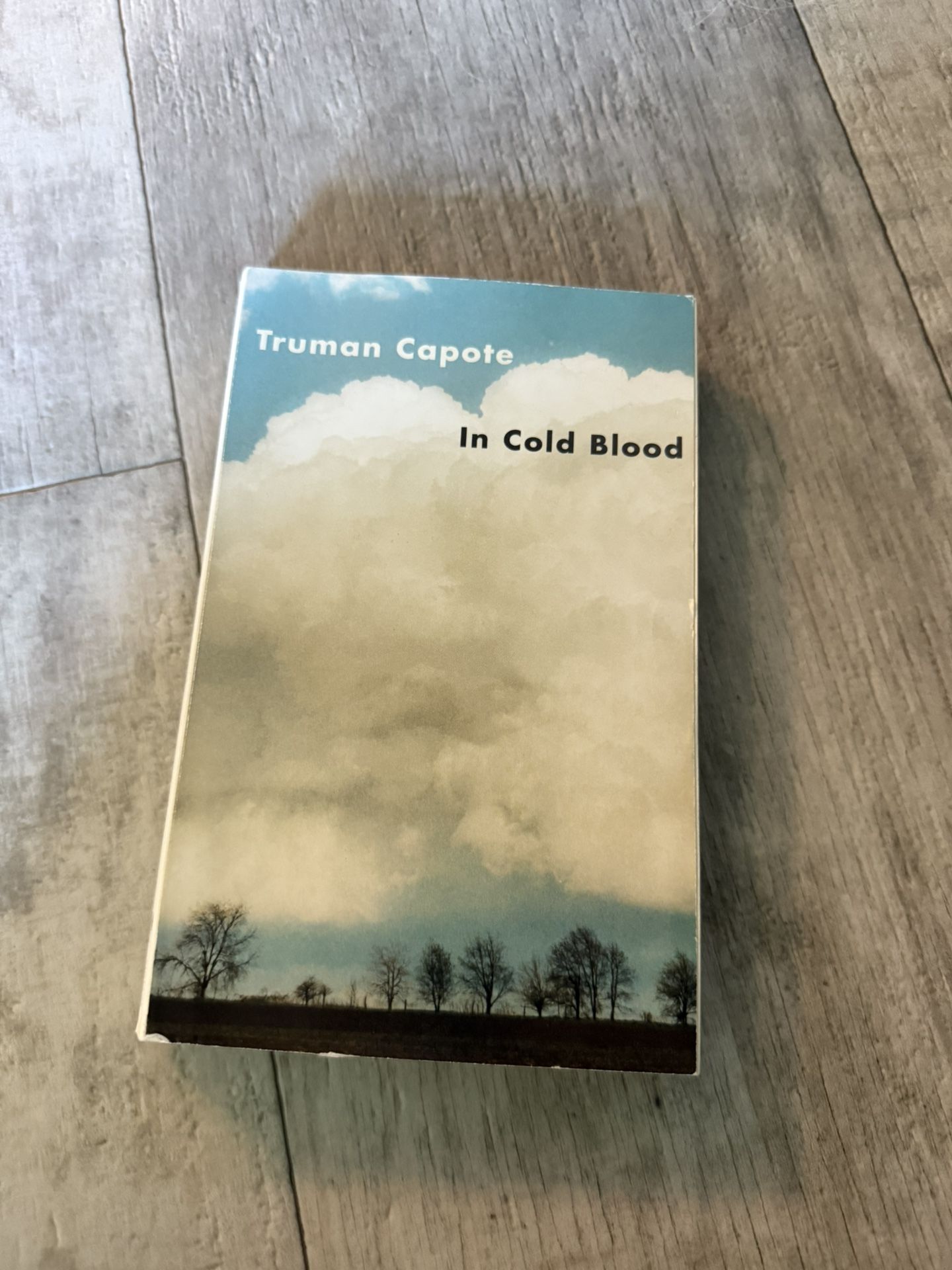 Book. In Cold Blood.