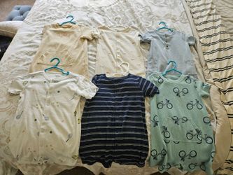Carter's rompers (set of 6)