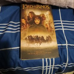 Vhs The Lord Of The Rings The Fellowship Of The Ring 