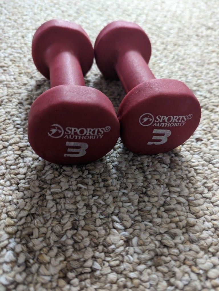 3lb Dumbbell Set 