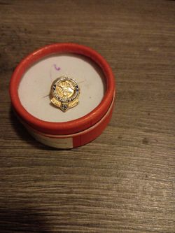 Dept of Justice lapel pin