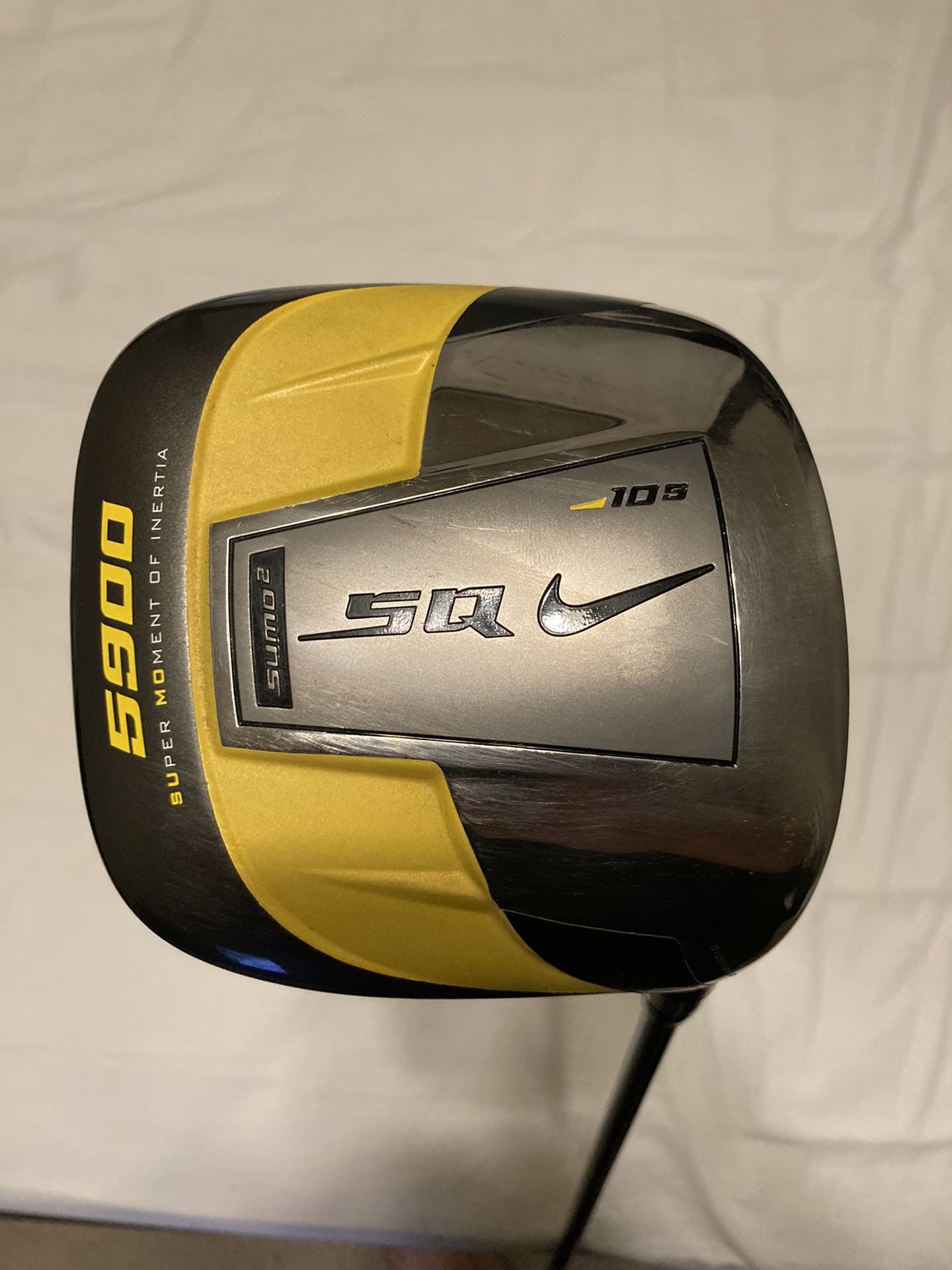 Nike SQ Sumo2 5900 Driver 10.5° Stiff Flex Right Handed 45.75 in W/ Headcover