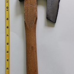 Antique Japanese Hewing Hatchet Axe Carpenter Woodworking