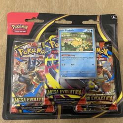 Pokemon Mega evolution 3 pack blister