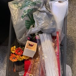 2 Bins Of Crafting Items