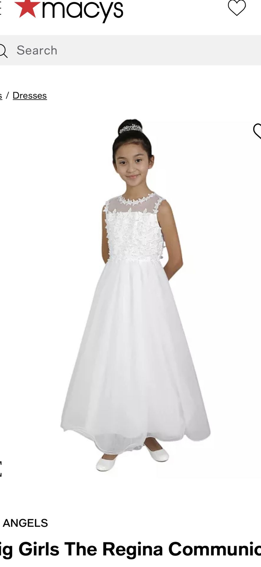 Gorgeous US Angels Regina Communion/ Flower Girl  Gown Size 14