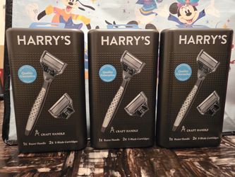 Mens Harry's Shaver With 2 Cartridges