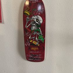 Bones Brigade Signed Skateboard