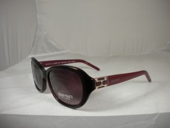 Ellen Tracy Women's Sunglasses Toscana Red Horn