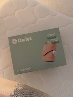 Brand New Owlet Smart Sock Dusty Rose