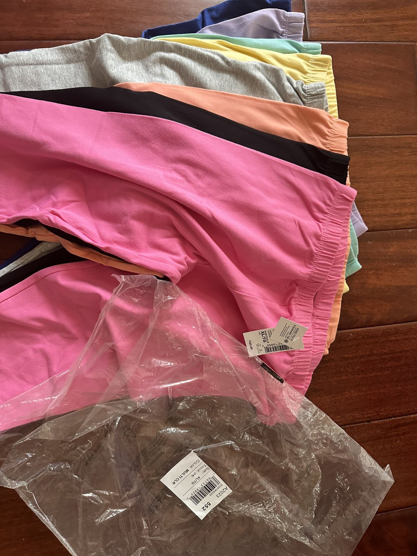 Girls 8pk Leggings size 14