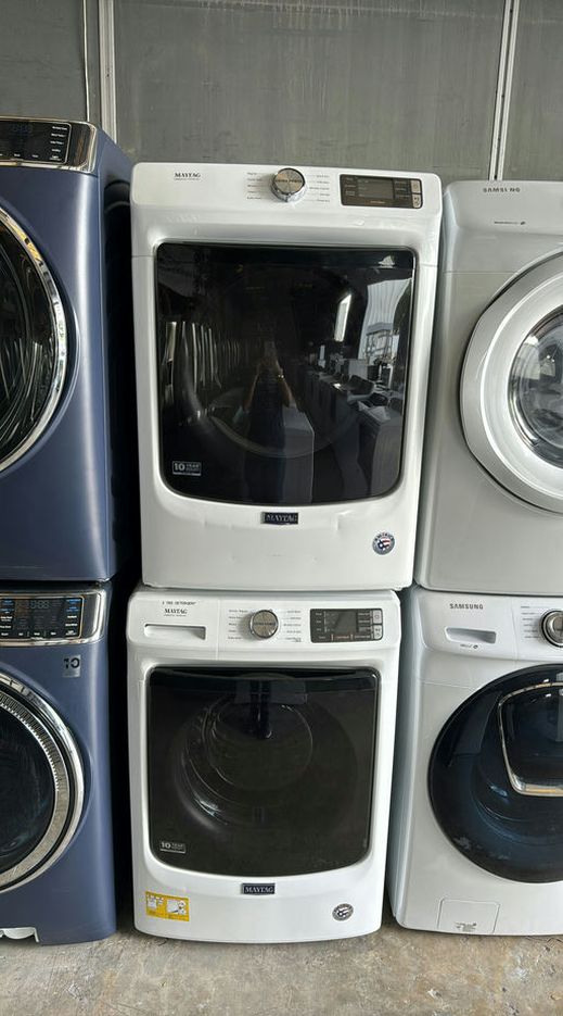 Maytag Front Load Set - Energy Efficient Steam Wash