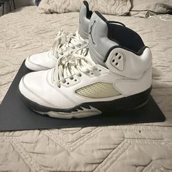 Jordan 5 Retro white & black