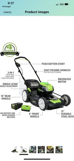 Brand New Green Works 80 V 
