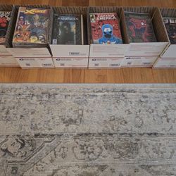 6 Boxes Of Comic Books