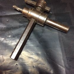 General Hardware No. 55 Adjustable Hole Saw 4 Inch Heavy Duty Made in USA