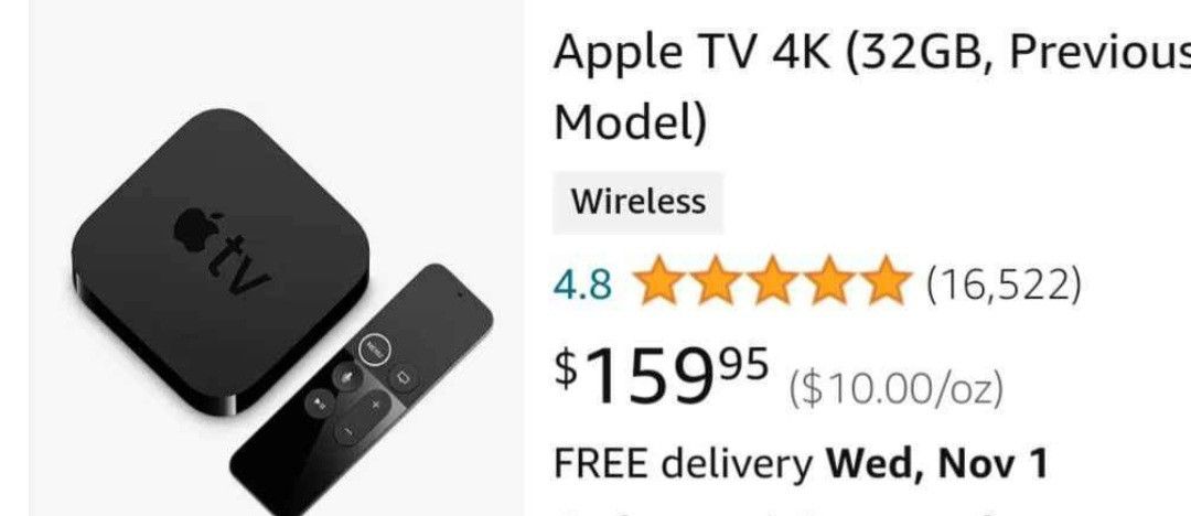 Applt Tv 4k, 32 GB