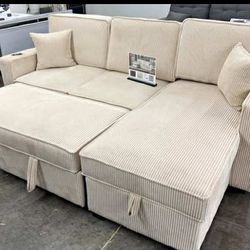 New Sleeper Sectional Couch : Free Delivery 