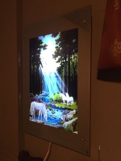 Lighted mirror
