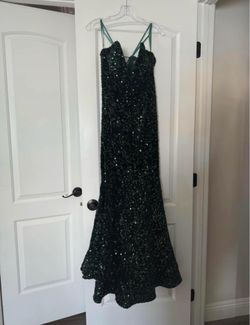 Emerald mermaid dress