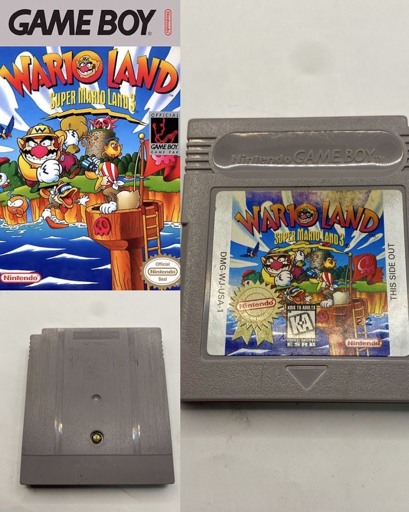 Wario Land: Super Mario Land 3 - Nintendo Gameboy Original Cartridge Only TESTED
