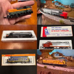 Different N Scale Trains For Sale. All In Great Condition 