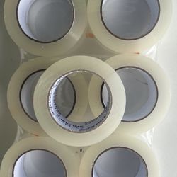 FREE Roll Included! Heavy Duty Clear Packaging Tape – 7 Rolls Total