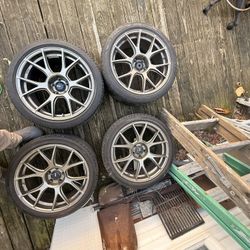 konig ampliform gloss bronze 19x8.5 19x9.5 5x114.3